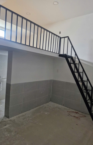 Thi công cầu thang phòng trọ bền đẹp tphcm - Sắt Nghệ Thuật VIP
