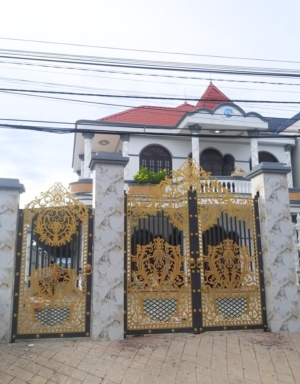Cổng sắt mỹ thuật 06
