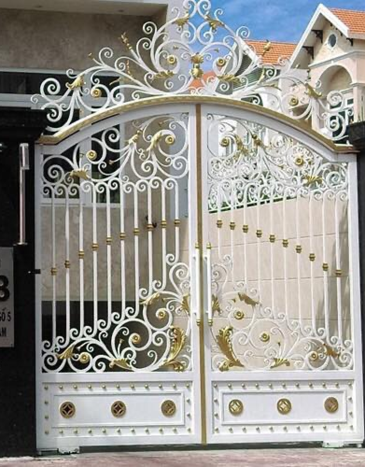 Cổng sắt mỹ thuật 12