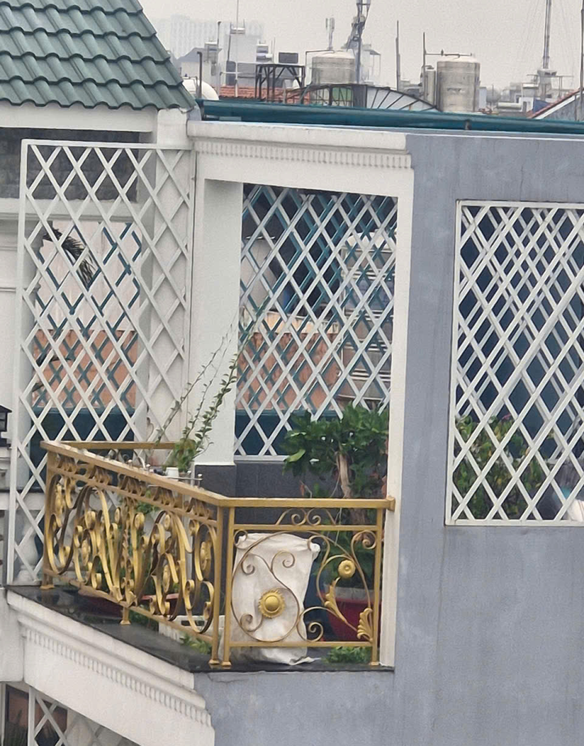 Ban công sắt mỹ thuật 04