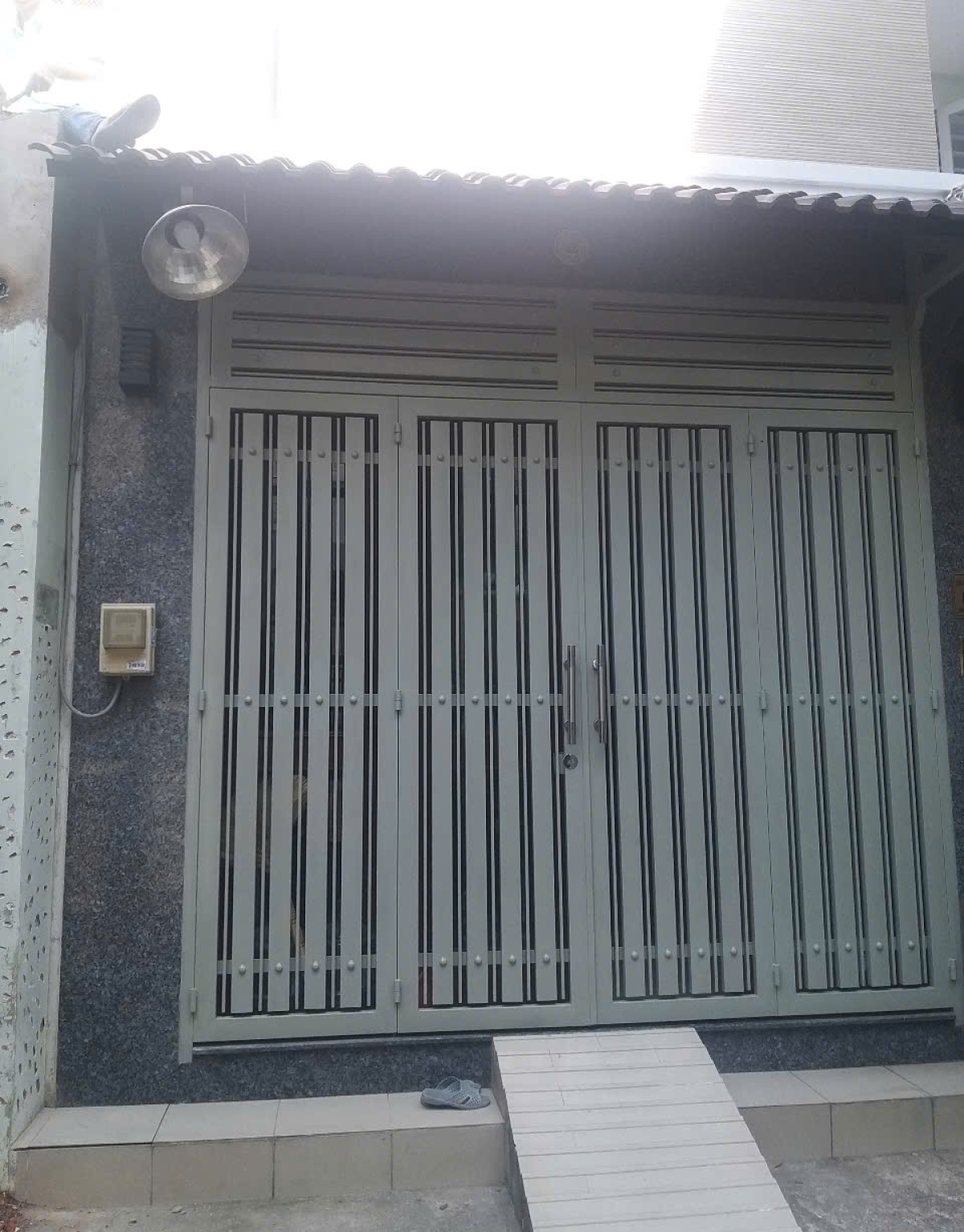 Cổng sắt hộp 01