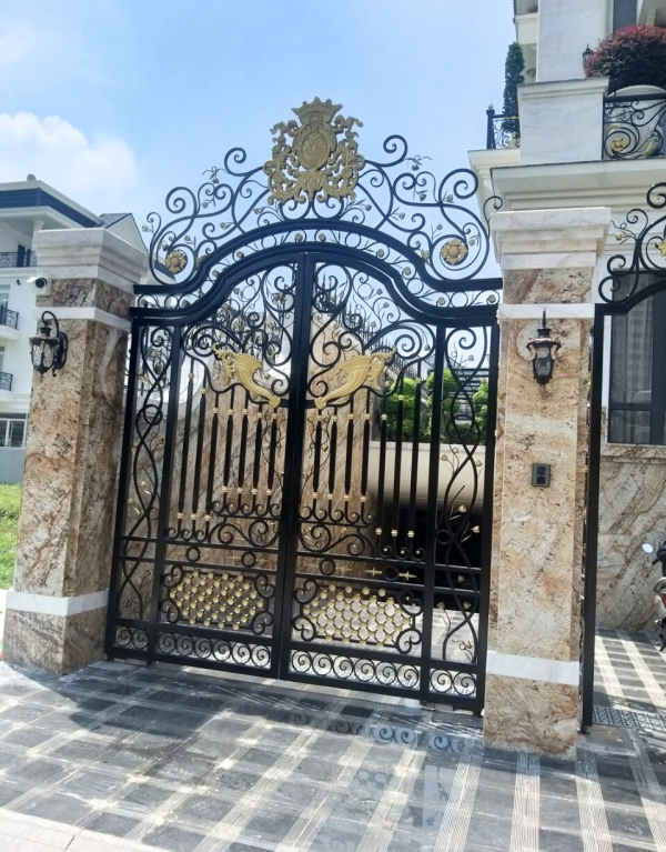 Cổng sắt mỹ thuật 10