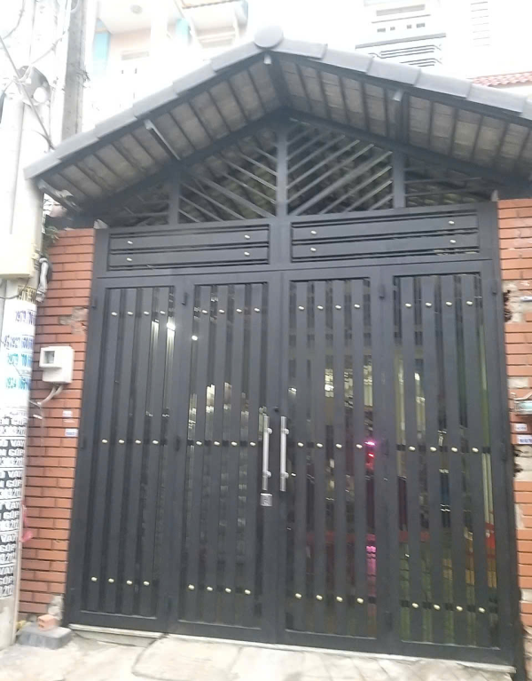 Cổng sắt hộp 03